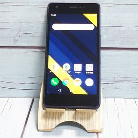 au Qua phone QZ 京セラ KYV44 インディゴ 883