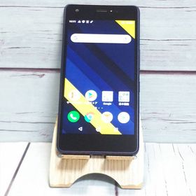 au Qua phone QZ 京セラ KYV44 インディゴ 721