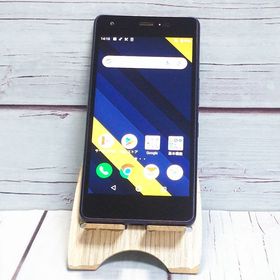 au Qua phone QZ 京セラ KYV44 インディゴ 506
