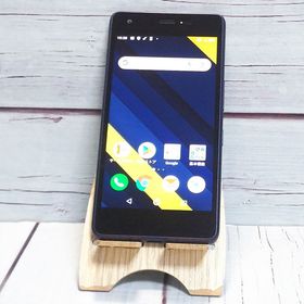 au Qua phone QZ 京セラ KYV44 インディゴ 080