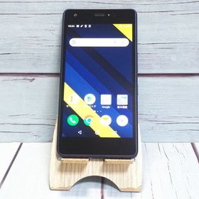 au Qua phone QZ 京セラ KYV44 インディゴ 800