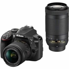 【中古】ニコン Nikon D3400 ダブルズームキット ブラック