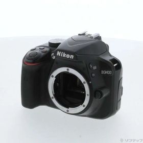 【中古】Nikon(ニコン) NIKON D3400 ボディ ブラック 【196-ud】