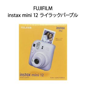 【新品 箱不良】FUJIFILM 富士フイルム インスタントカメラ チェキ instax mini 12 ライラックパープル