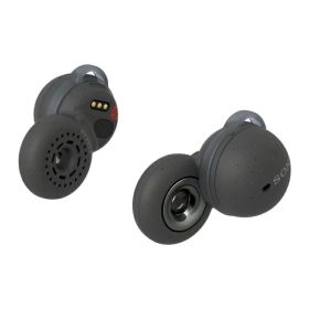 ＼スーパーSALE限定! 最大2000円OFF／ソニー(SONY) LinkBuds WF-L900 HM 完全ワイヤレスイヤホン フルオープン型 / 超小型・超軽量4.1g / 12mmリングドライバー搭載 / 自然な外音取り込み / 高品質マイク通話 / IPX4防滴 / 快適操作 / グレー