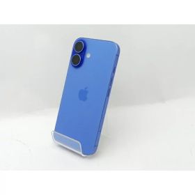 【中古】Apple 国内版 【SIMフリー】 iPhone 16 128GB ウルトラマリン MYDU3J/A【宇田川】保証期間1ヶ月【ランクB】