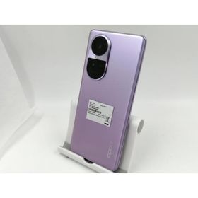 【中古】Oppo SoftBank 【SIMフリー】 OPPO Reno10 Pro 5G グロッシーパープル 8GB 256GB A302OP【千葉】保証期間１ヶ月【ランクB】