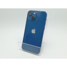 【中古】Apple iPhone 13 mini 128GB ブルー （国内版SIMロックフリー） MLJH3J/A【柏】保証期間１週間【ランクC】