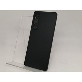 【中古】SONY au 【SIMフリー】 Xperia 1 V ブラック 12GB 256GB SOG10【日本橋3】保証期間１ヶ月【ランクC】