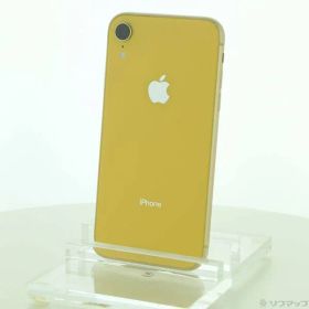〔中古品〕 iPhoneXR 64GB イエロー MT082J／A SIMフリー【269】
