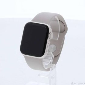 〔中古〕Apple(アップル) Apple Watch SE 第2世代 GPS 40mm スターライトアルミニウムケース スターライトスポーツバンド〔297-ud〕