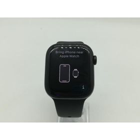 【中古】Apple Watch Series10 42mm GPS ジェットブラックアルミニウムケース/ブラックスポーツバンド (S/M) MWWE3J/A【OSU301】保証期間１ヶ月【ランクB】