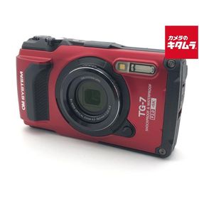 【中古】 【並品】 OM SYSTEM Tough TG-7 RED レッド