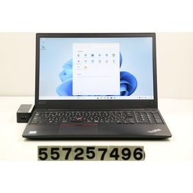 ノートパソコン Lenovo ThinkPad E580 Core i3 8130U 2.2GHz/8GB/256GB(SSD)/15.6W/FHD(1920x1080)/Win11