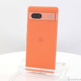 〔中古〕GOOGLE(グーグル) Google Pixel 7a 128GB コーラル GA04438-JP SIMフリー〔344-ud〕