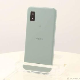 〔中古〕SHARP(シャープ) AQUOS wish 64GB オリーブグリーン SHG06 au SIMフリー〔368-ud〕