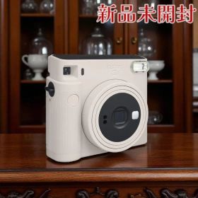 FUJIFILM 富士フイルム チェキスクエア instax SQUARE SQ1 チョークホワイト スクエアフィルム対応 セルフィーモード搭載