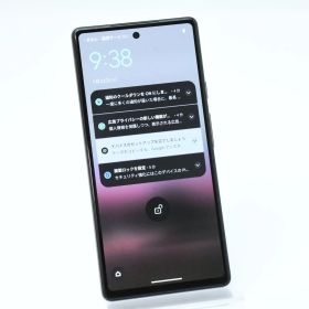 【液晶美品】Softbank SIMフリー Google Pixel6a 128GB チョーク