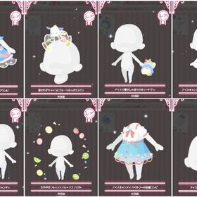 【8点セット】ポチャッコのアイスキャンディファクトリー ファッションセット | ハロスイ(ハロースイートデイズ)のアカウントデータ、RMTの販売・買取一覧