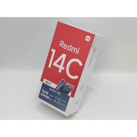 【未使用】Xiaomi 国内版 【SIMフリー】 Redmi 14C ミッドナイトブラック 8GB 256GB【京都】保証期間３ヶ月