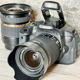 Canon EOS Kiss X7i レンズキット・超広角ズームレンズ付き