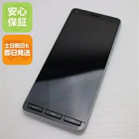 【中古】新品同様 A001KC Y!mobile かんたんスマホ2 シルバー スマホ 白ロム 中古 土日祝発送OK