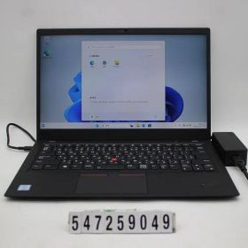Lenovo ThinkPad X1 Carbon 6th Gen Core i5 8350U 1.7GHz/8GB/256GB(SSD)/14.0W/FHD(1920x1080) タッチパネル/Win11 【547259049】