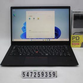 Lenovo ThinkPad X1 Carbon 6th Gen Core i5 8350U 1.7GHz/8GB/256GB(SSD)/14.0W/FHD(1920x1080) タッチパネル/Win11 【547259359】