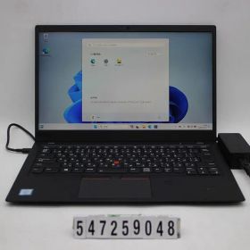 Lenovo ThinkPad X1 Carbon 6th Gen Core i5 8350U 1.7GHz/8GB/256GB(SSD)/14.0W/FHD(1920x1080) タッチパネル/Win11 【547259048】