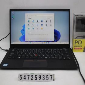 Lenovo ThinkPad X1 Carbon 6th Gen Core i5 8350U 1.7GHz/8GB/256GB(SSD)/14.0W/FHD(1920x1080) タッチパネル/Win11 【547259357】