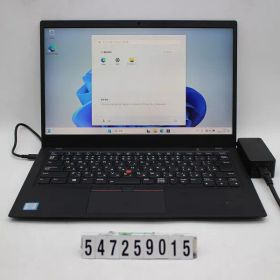 Lenovo ThinkPad X1 Carbon 6th Gen Core i5 8350U 1.7GHz/8GB/256GB(SSD)/14.0W/FHD(1920x1080) タッチパネル/Win11 【547259015】