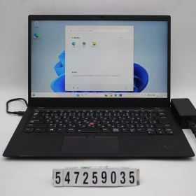 Lenovo ThinkPad X1 Carbon 6th Gen Core i5 8350U 1.7GHz/8GB/256GB(SSD)/14.0W/FHD(1920x1080) タッチパネル/Win11 【547259035】