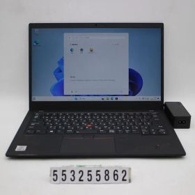 Lenovo ThinkPad X1 Carbon 8th Gen Core i5 10210U 1.6GHz/8GB/256GB(SSD)/14W/FHD(1920x1080)/Win11 【553255862】
