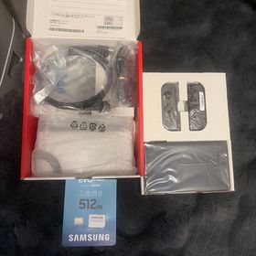 ニンテンドウ(任天堂)のNintendo Switch 有機EL グレー microSD 512GB (家庭用ゲーム機本体)