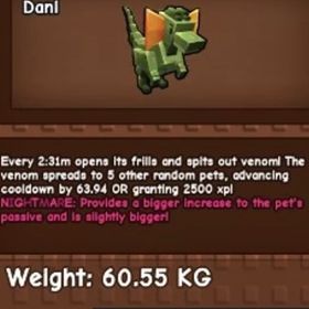 庭を成長させる デカペ ディロ 60kg↑ | ロブロックス(ROBLOX)のアカウントデータ、RMTの販売・買取一覧