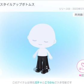 DCMスタイルアップボトムス【最安✨✨】 | ピグパ(ピグパーティ)のアカウントデータ、RMTの販売・買取一覧