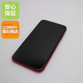 アイフォーン(iPhone)のSIMフリー iPhone 11 64GB プロダクトレッド M999(スマートフォン本体)
