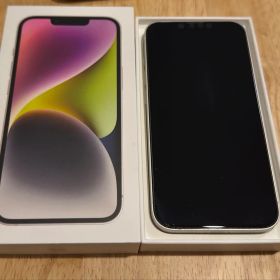 (美品)iPhone14本体SIMフリー128GBスターライト MPUQ3J/A