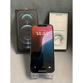 アイフォーン(iPhone)の美品 国内版 SIMフリー iPhone12 Pro Max 128GB(スマートフォン本体)