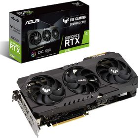 TUF-RTX3080-O10G-GAMING 3080 OCエディション グラフィックカード (PCIe 4.0 10GB GDDR6X HDMI 2.1 DisplayPort 1.4a デュアルボールファンベアリング ミリタリーグレード認証 GPU Tweak II) asus グラフィックボード グラボ