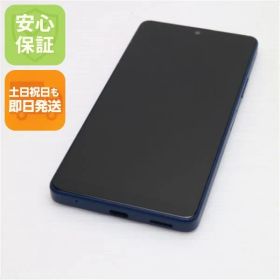 超美品 Xperia Ace III A203SO ブルー スマホ 白ロム 土日祝発送OK 06000