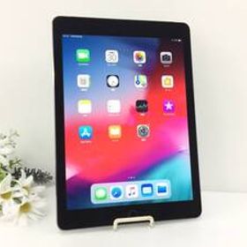 〇 au iPad Air 2 Wi-Fi＋Cellularモデル 16GB A1567(MGGX2J/A) スペースグレイ 〇判定 動作品