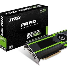【中古】MSI ビデオグラフィックカード GTX 1080 TI AERO 11G OC
