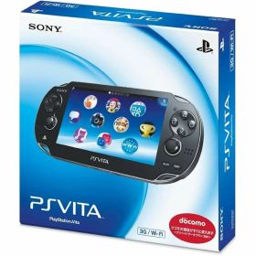 【整備済み品】 PlayStation Vita (プレイステーション ヴィータ) Wi‐Fiモデル クリスタル・ブラック (PCH-1000 ZA01) 【メーカー生産終了】 [video game]