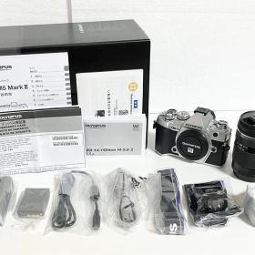 【展示品】オリンパス(OLYMPUS) ミラーレス一眼カメラ デジタル一眼カメラ OM-D E-M5 Mark III 14-150mm II レンズキット [シルバー] 【ほぼ新品】【シャッター回数400】送料無料