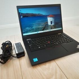 【中古11-9】ノートPC Lenovo ThinkPad L13 Gen2 第11世代 Corei3-1115G4/SSD 256GB/メモリ8GB/windows11pro/13.3インチ