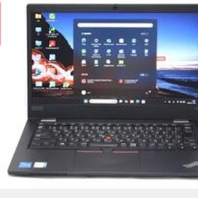 中古 フルHD 13.3型 Lenovo ThinkPad L13 Gen2 Type.20VS Windows11 第11世代 i5-1135G7 16GB NVMe 256GB-SSD カメラ 無線 Office 管:0930v
