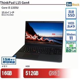 中古 ノートパソコン Lenovo レノボ ThinkPad L15 Gen4 21H4S16V00 Core i5 メモリ：16GB 6ヶ月保証