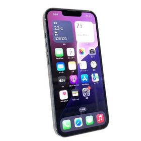 中古 Apple iPhone13 128GB ミッドナイト MLNC3J／A SIMフリー ネットワーク利用制限▲判定