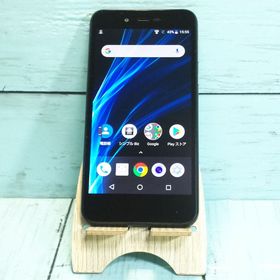 SHARP Softbank AQUOS sense basic 702SH ブラック 美品 689